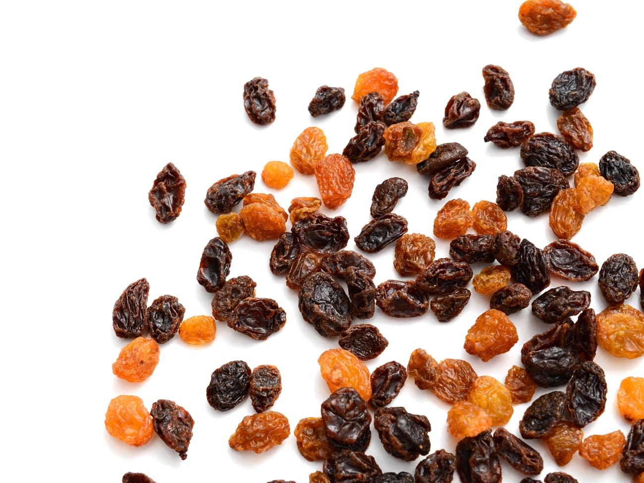Raisins and sultanas