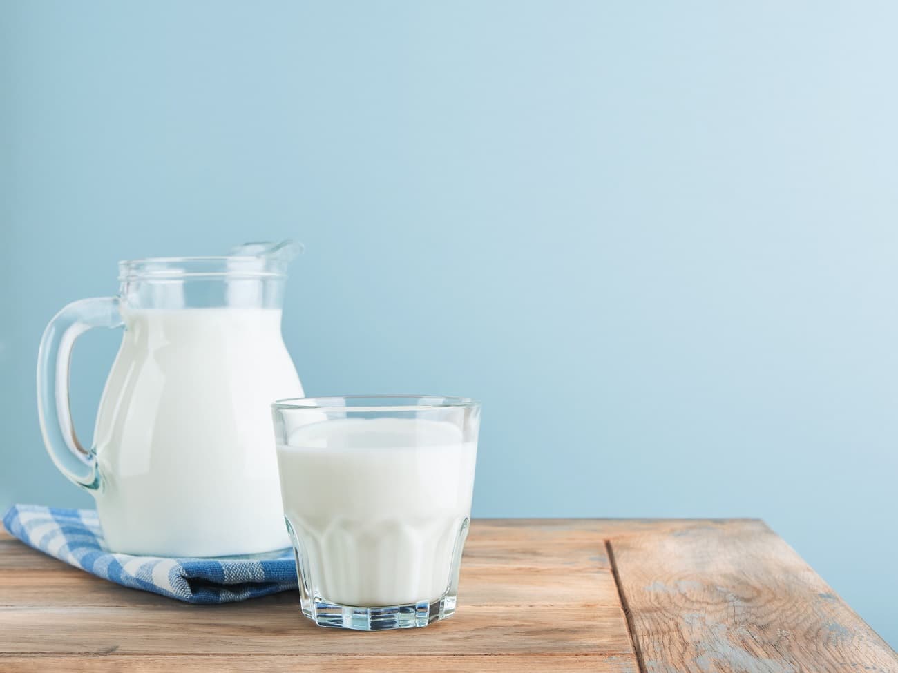 Milk jug and cup