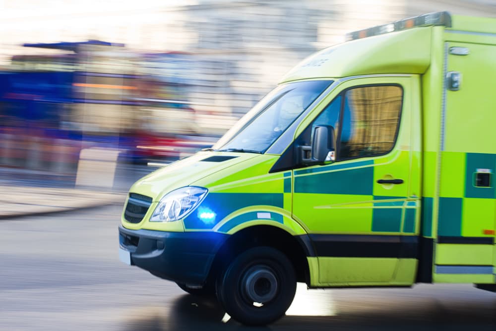 Vets Now pet ambulance